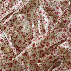 Ralph Lauren Rose Pajama Set - New